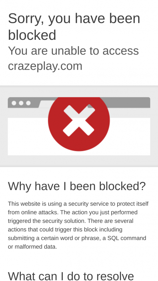 Crazeplay Casino App-evaluering skjermbilde