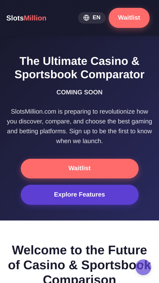 SlotsMillion App-evaluering skjermbilde