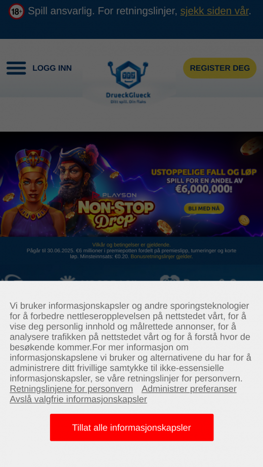 DrückGlück App-evaluering skjermbilde