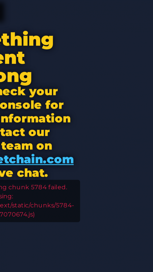 BetChain App-evaluering skjermbilde