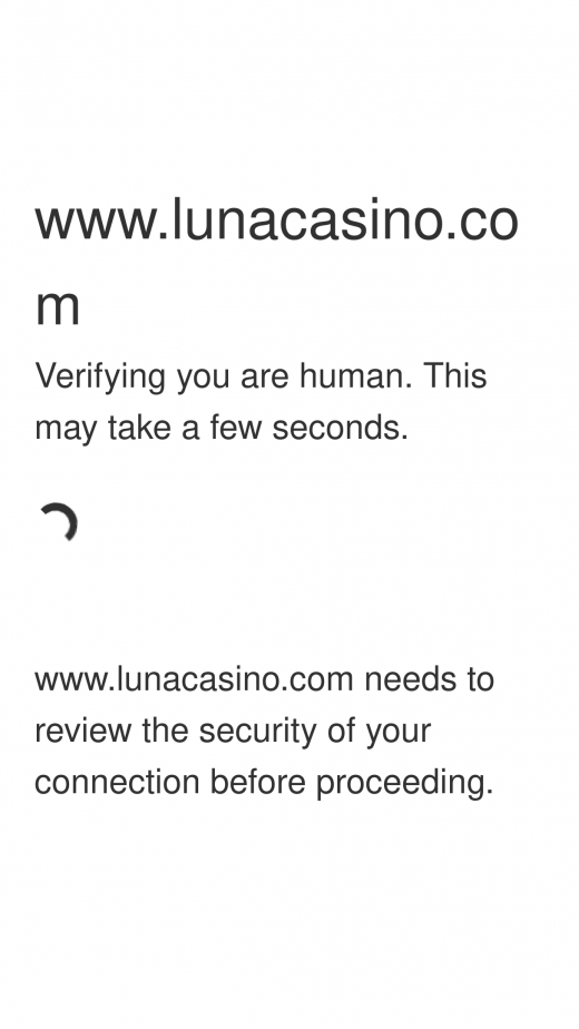 LunaCasino App-evaluering skjermbilde