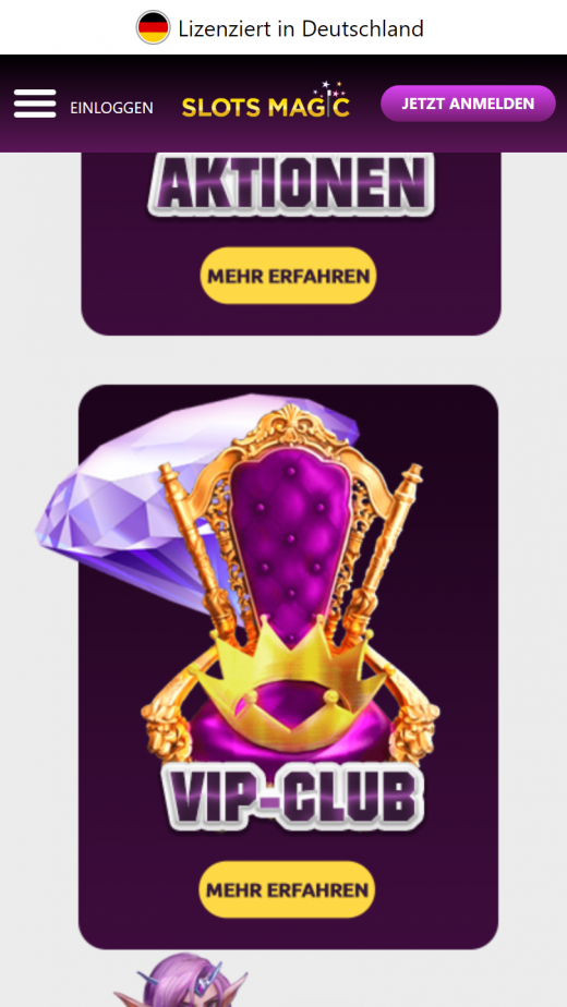 SlotsMagic App-evaluering skjermbilde