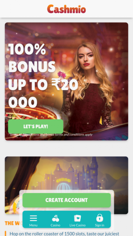 Cashmio App-evaluering skjermbilde